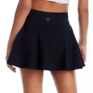 Beyond Yoga Spacedye Hot Shot Circle Skort in Darkest Night