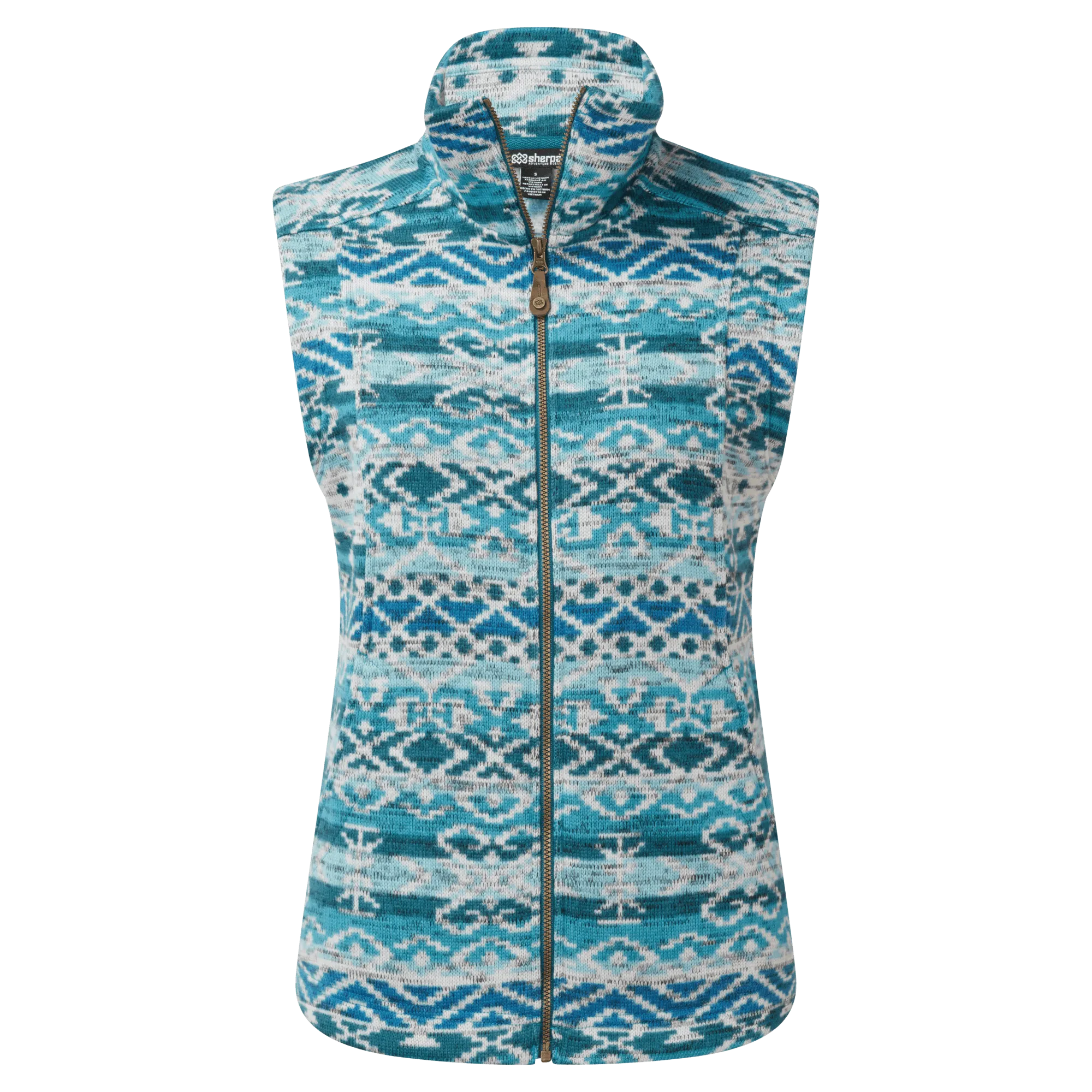 Bhutan Vest - Verdigris