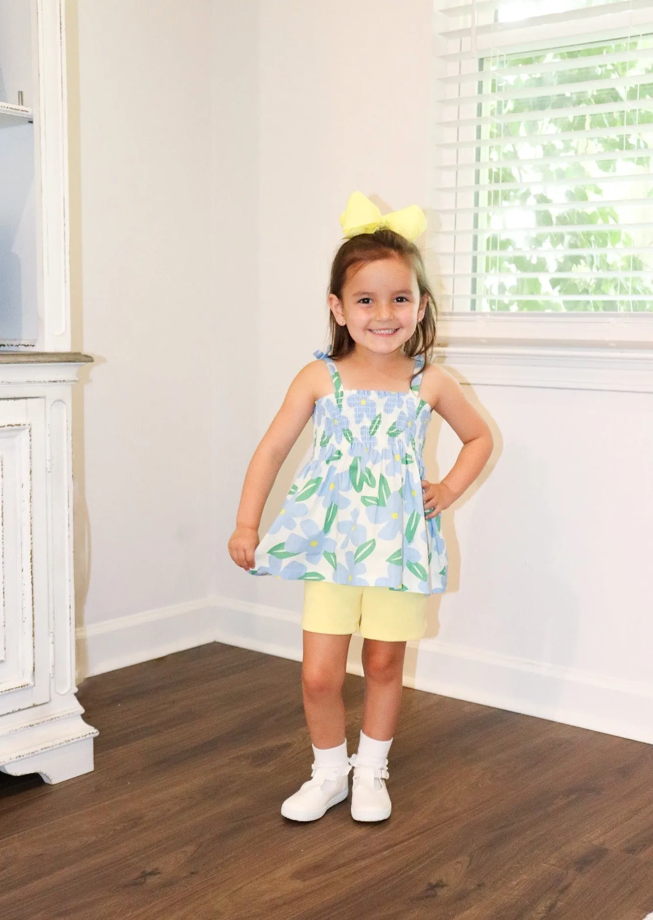 Bisby Girls Basic Shorts Buttercup