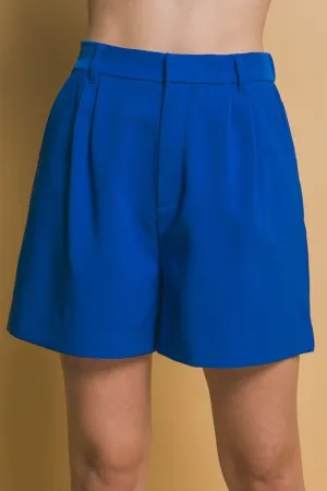 Black and Azure: Fashion-Forward Shorts
