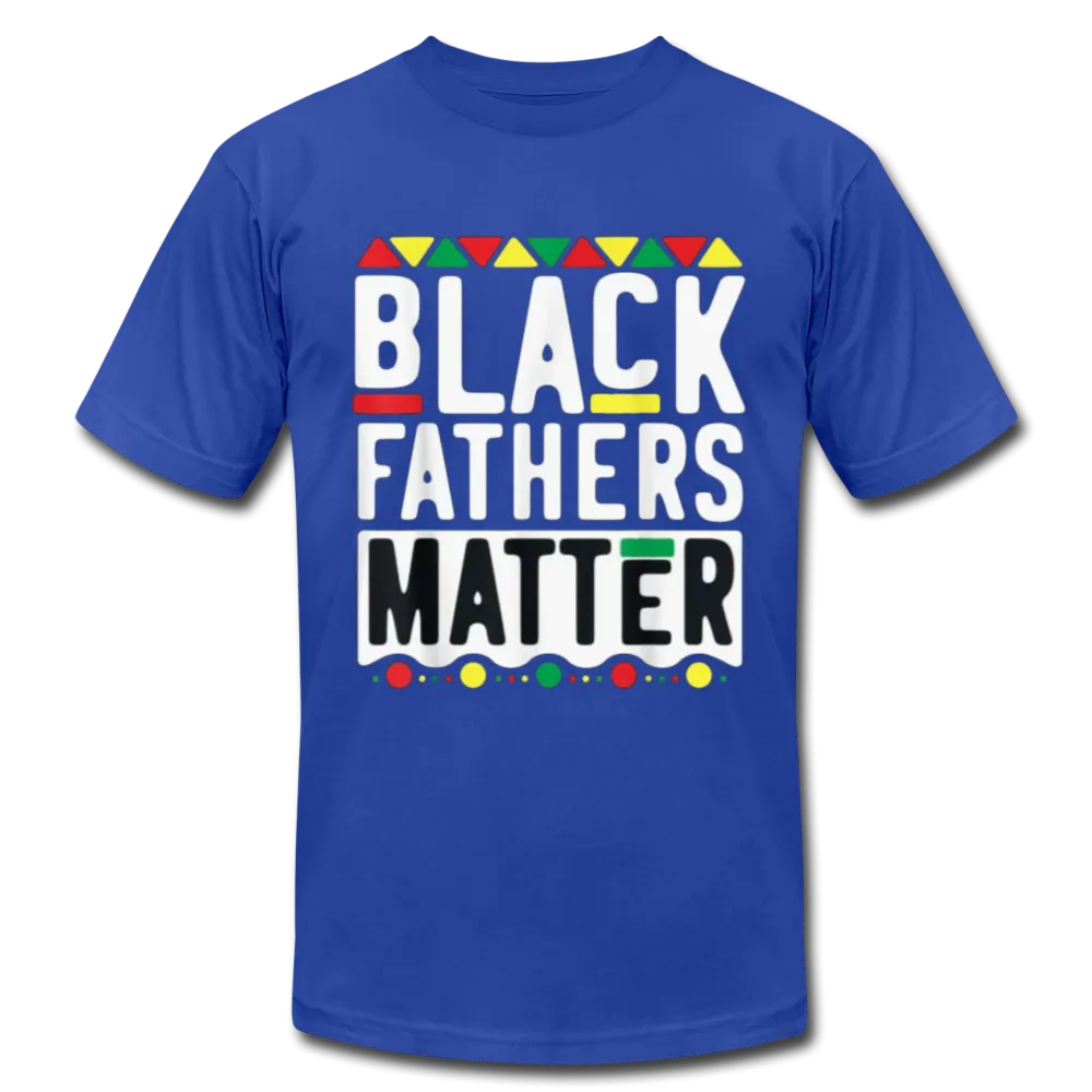 Black Fathers Matter Father's Day Men's Premium T-shirt