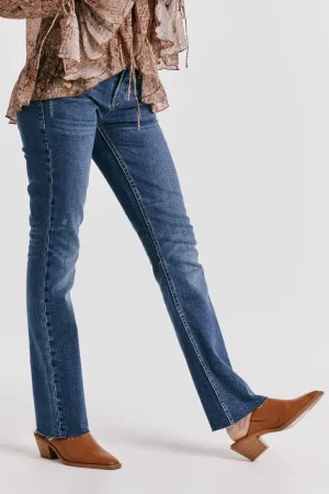 BLAIRE HIGH RISE SLIM STRAIGHT- LILLIE