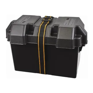 Boat Battery Box 345 x 200 x 230 mm c/w strap