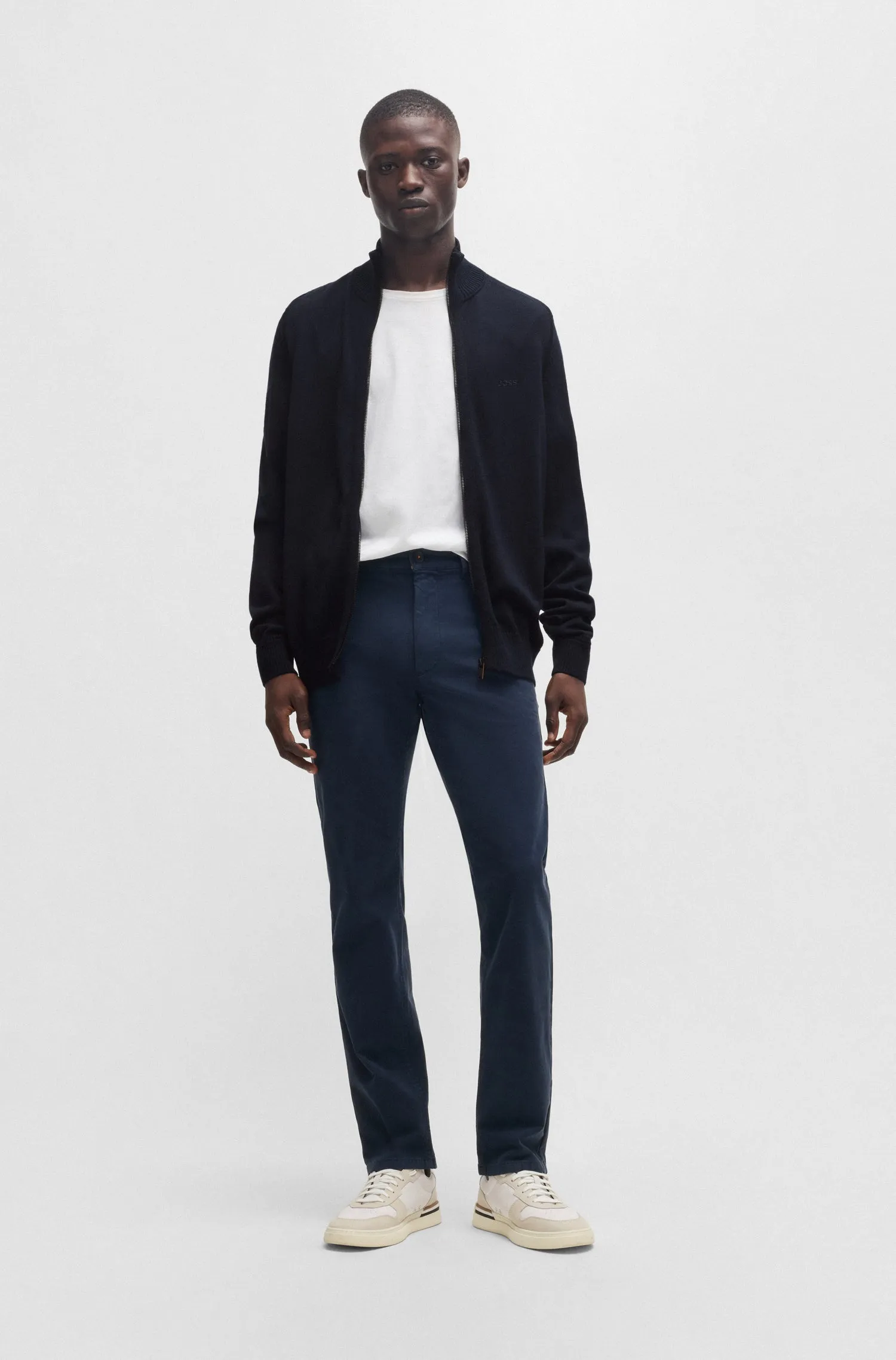 BOSS Casual Jackets Regular Fit in Wool Mix - AVAC_FZ 10253457 01-50501750