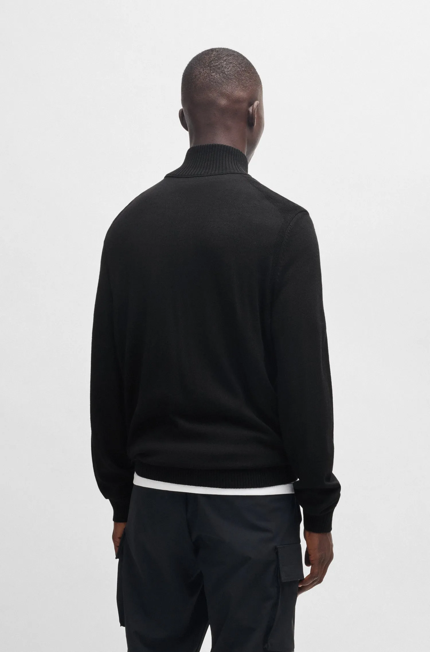 BOSS Casual Jackets Regular Fit in Wool Mix - AVAC_FZ 10253457 01-50501750