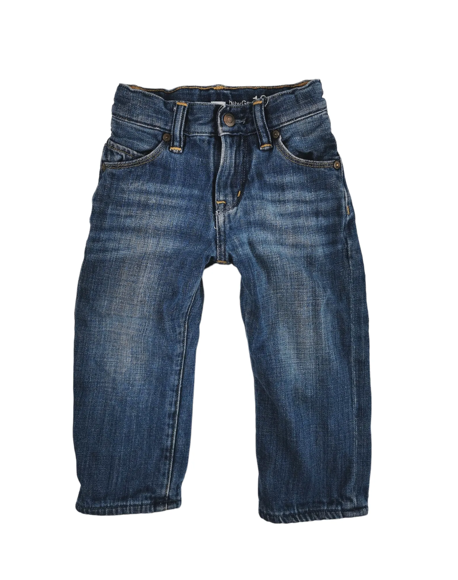 BOY SIZE 2 YEARS - Baby GAP, Fleece Lined Winter Jeans VGUC B48