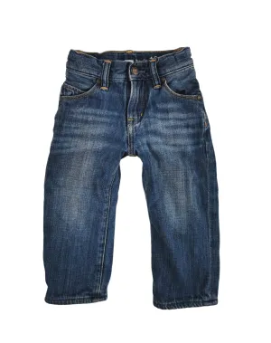 BOY SIZE 2 YEARS - Baby GAP, Fleece Lined Winter Jeans VGUC B48
