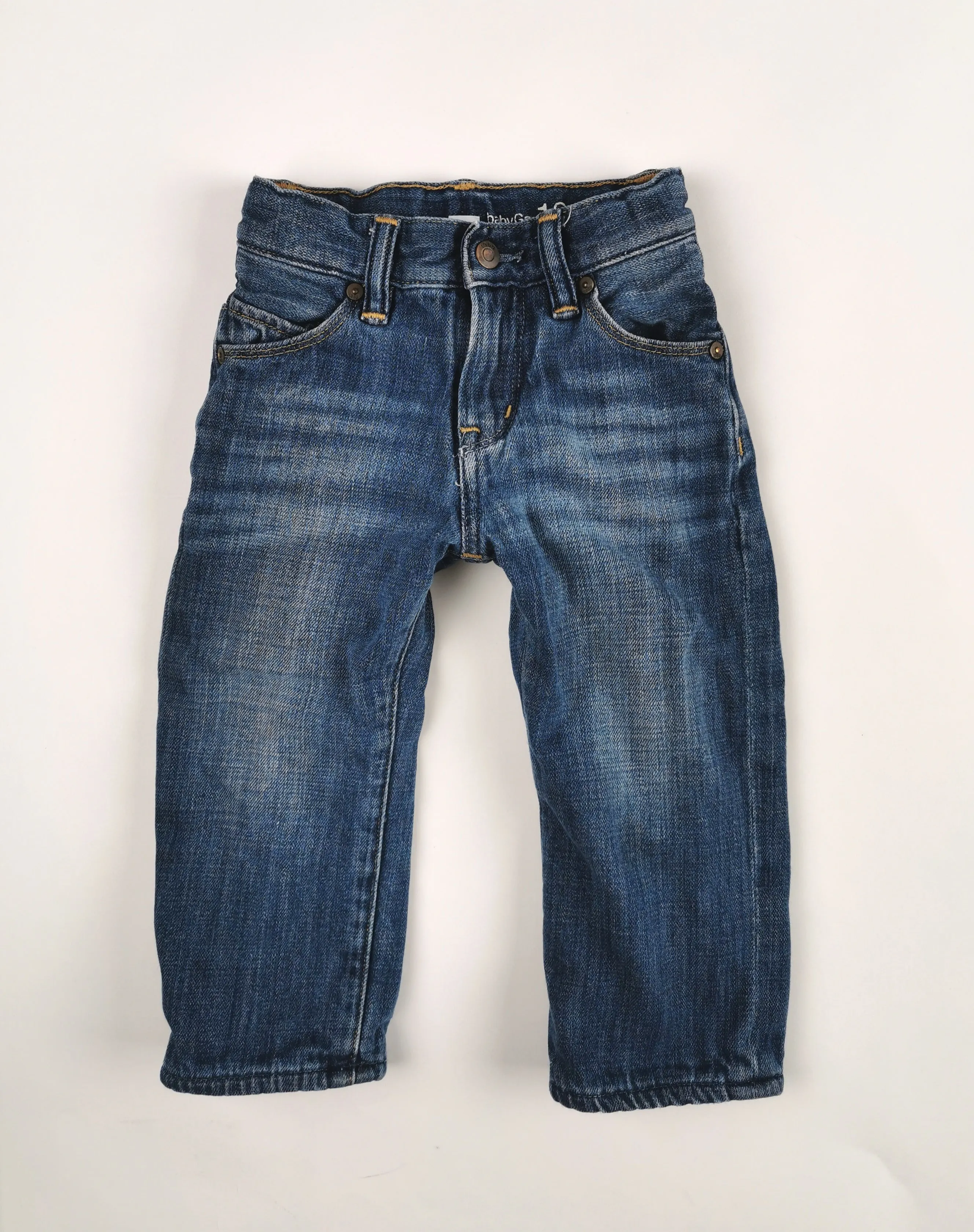 BOY SIZE 2 YEARS - Baby GAP, Fleece Lined Winter Jeans VGUC B48