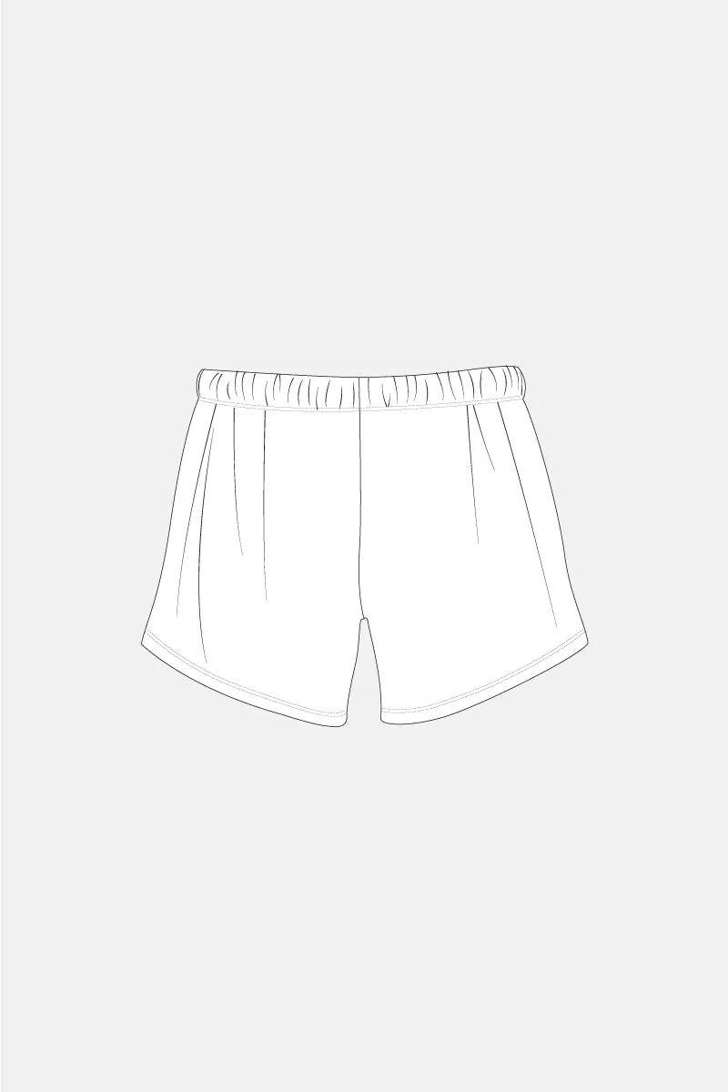 Boy White Matt MAG Shorts