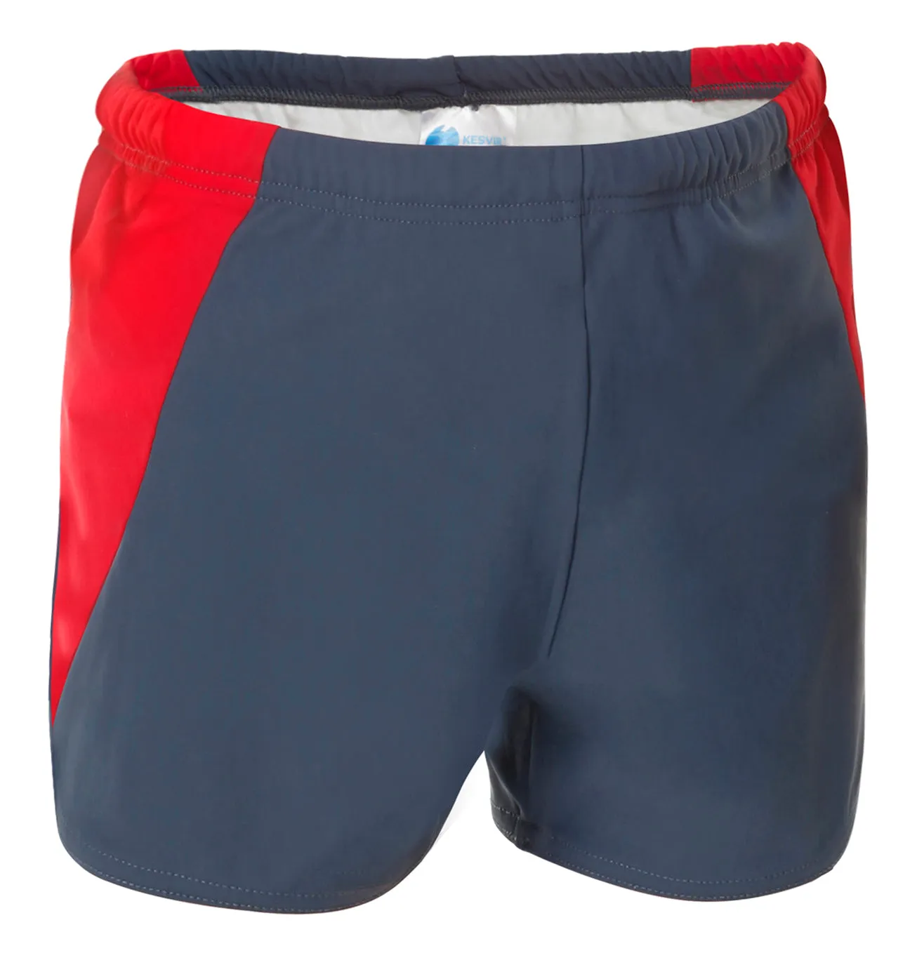 Boy's Swim Shorties Slate Red