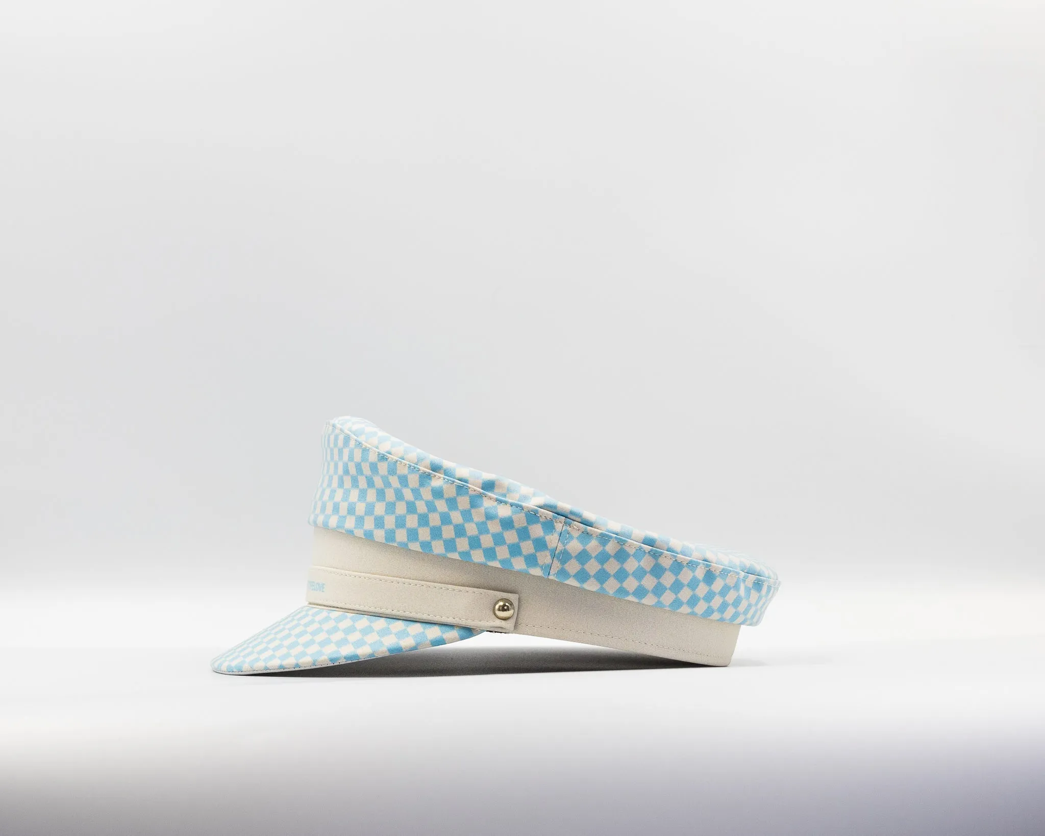 Bright Light Blue Checker