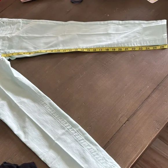 Cache Light Teal Jeans New with tag Cropped