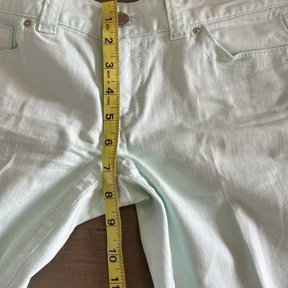 Cache Light Teal Jeans New with tag Cropped