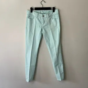 Cache Light Teal Jeans New with tag Cropped