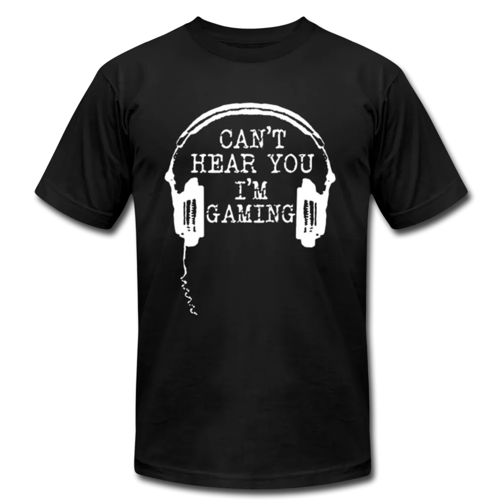 Can't Hear You I 'm Gaming Men/Unisex Premium Adult T-Shirt