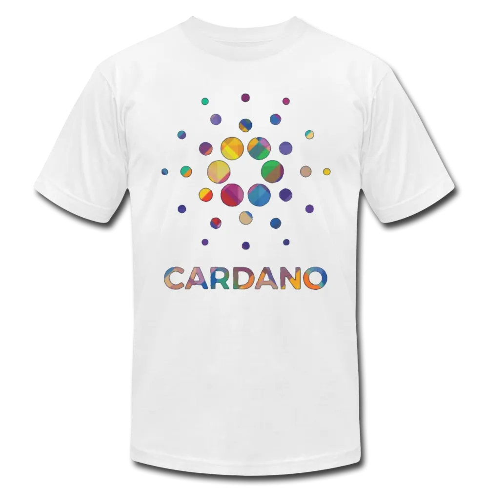 Cardano ADA Crypto Colorful Logo Men/Unisex Premium Adult T-Shirt