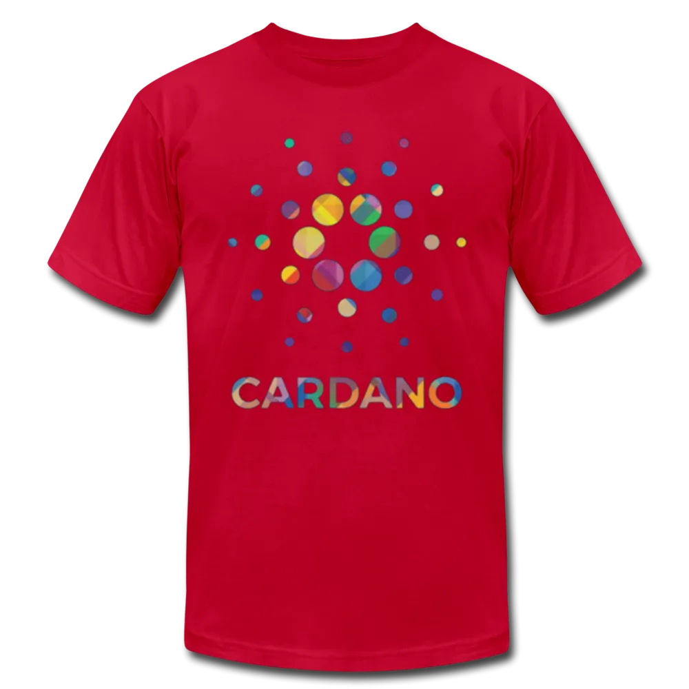 Cardano ADA Crypto Colorful Logo Men/Unisex Premium Adult T-Shirt