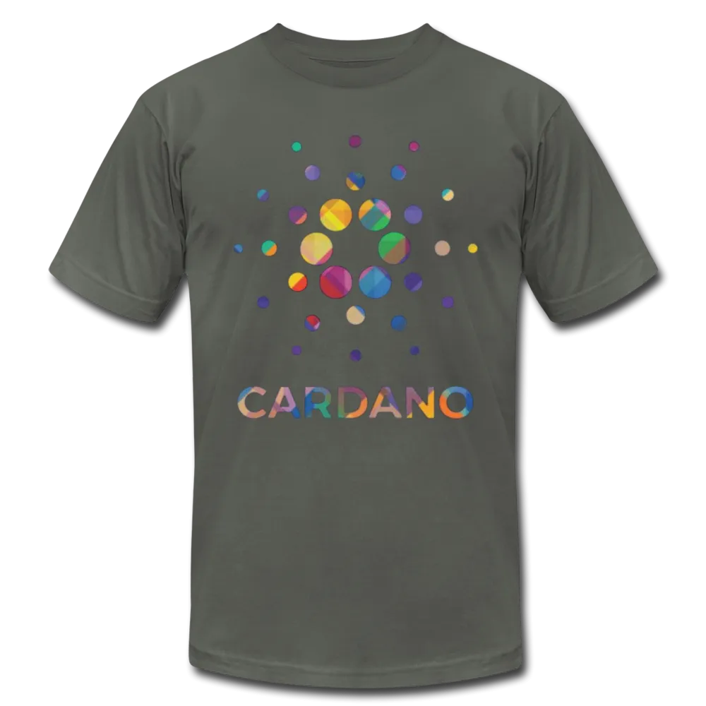 Cardano ADA Crypto Colorful Logo Men/Unisex Premium Adult T-Shirt