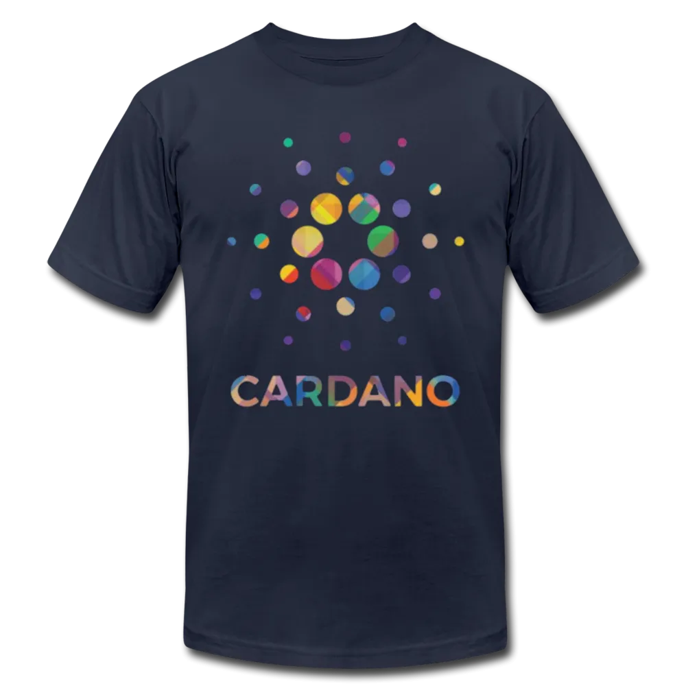 Cardano ADA Crypto Colorful Logo Men/Unisex Premium Adult T-Shirt