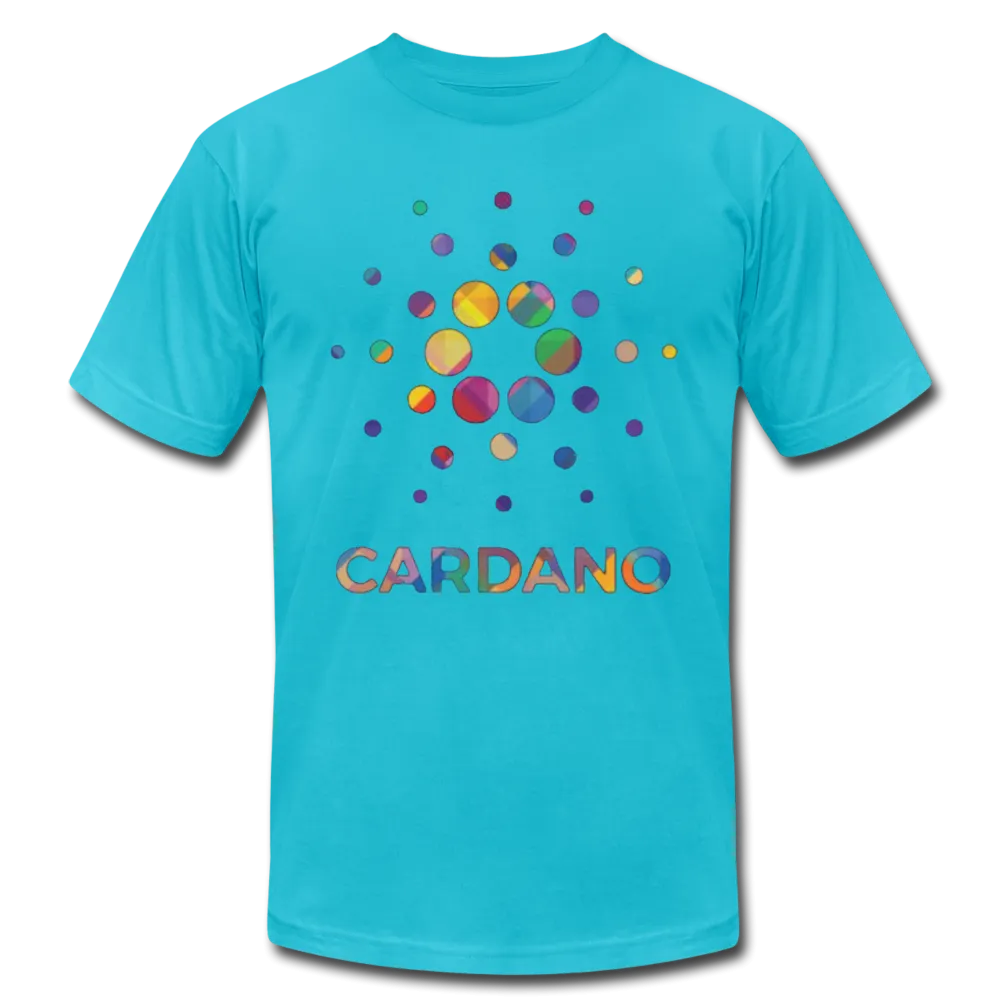 Cardano ADA Crypto Colorful Logo Men/Unisex Premium Adult T-Shirt