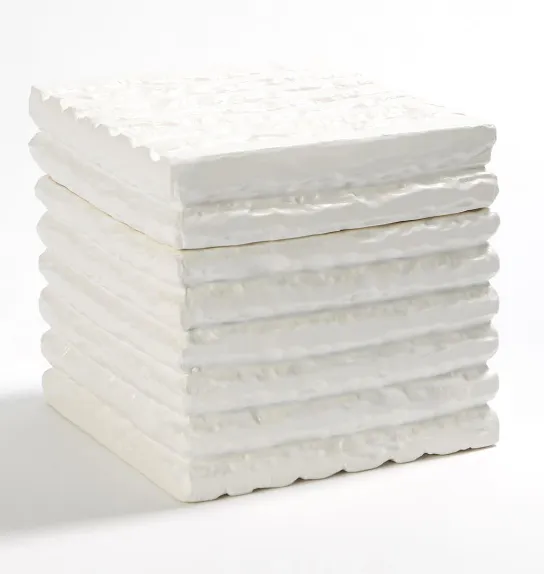 Carved Matte White Box