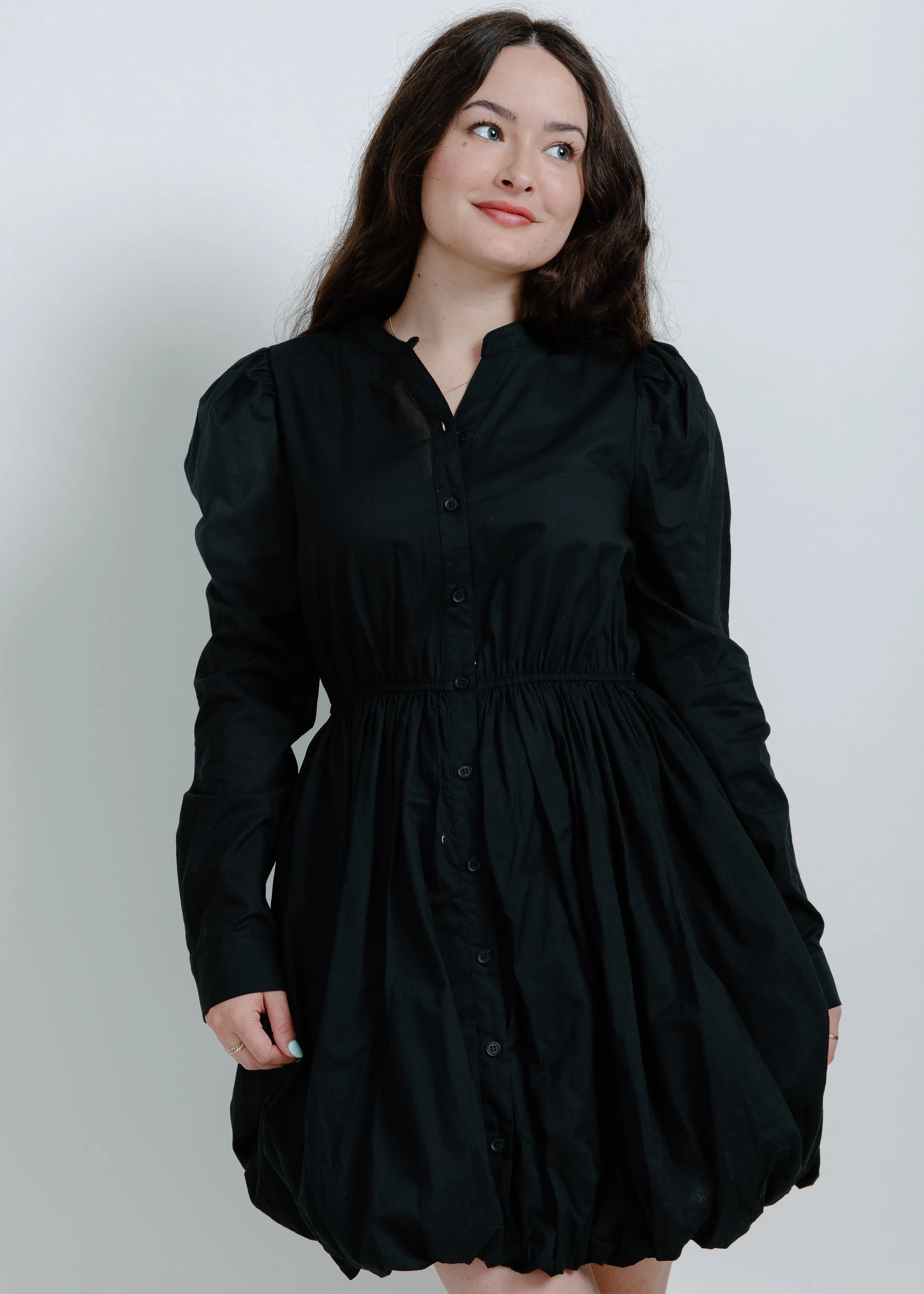 Charlotte Mini Dress - Black