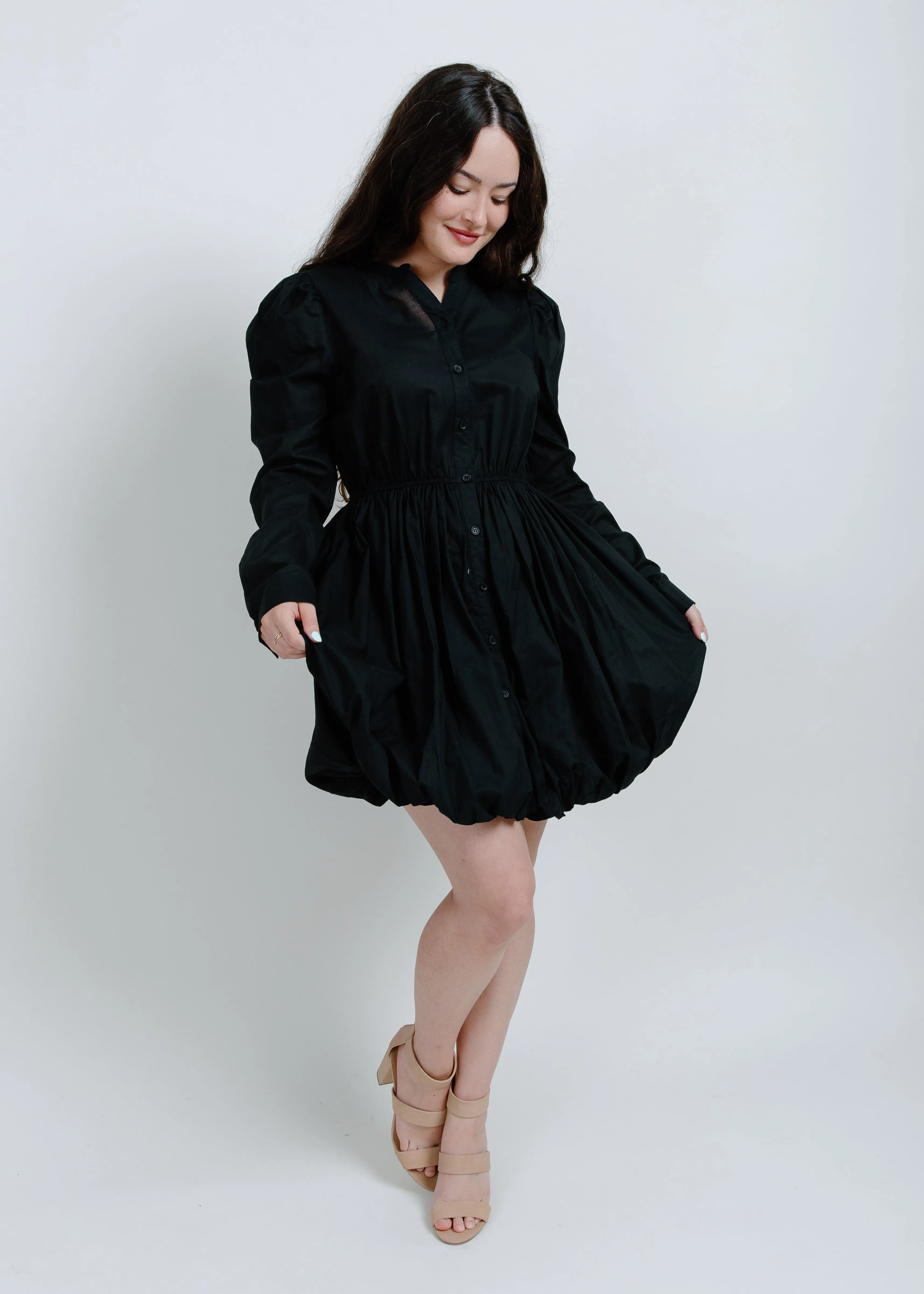 Charlotte Mini Dress - Black