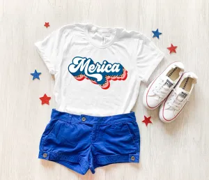 Cheetah Merica' Patriotic USA T-Shirt
