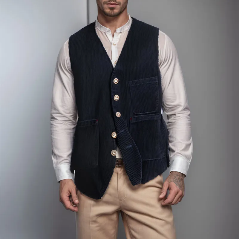 Chictango Corduroy Casual Blazer