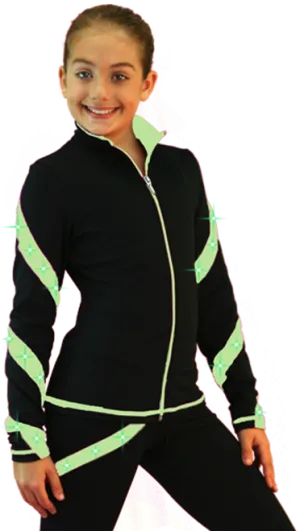 ChloeNoel Spiral Jacket - Light Green