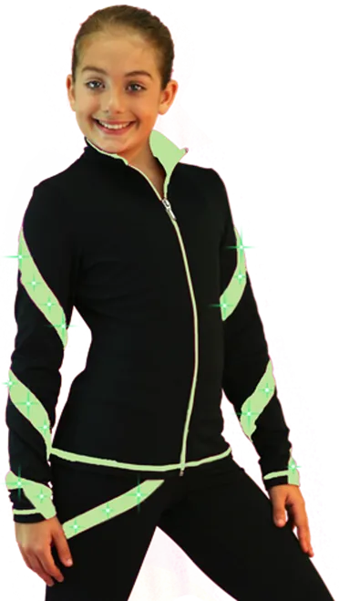 ChloeNoel Spiral Jacket - Light Green