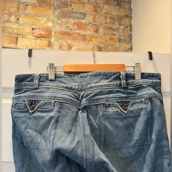 Citizens of Humanity Hutto #203 vintage Y2K Wide Leg Flare Trouser Jeans Sz 29