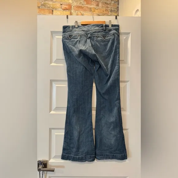 Citizens of Humanity Hutto #203 vintage Y2K Wide Leg Flare Trouser Jeans Sz 29