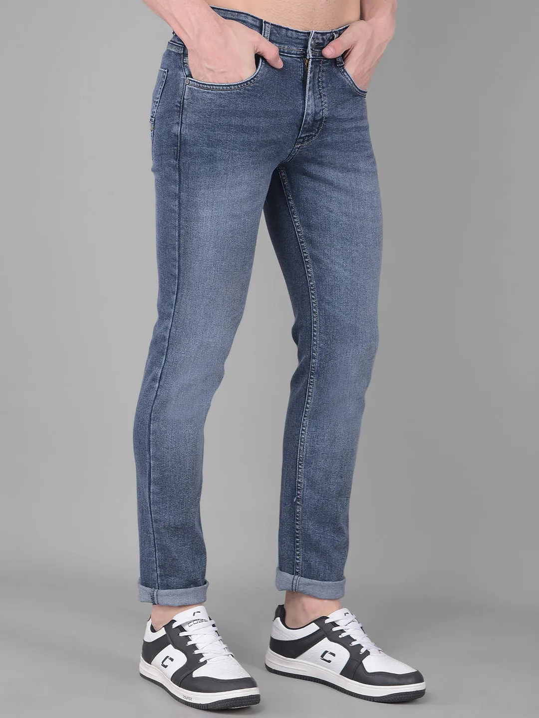COBB Blue Narrow Fit Premium Jeans