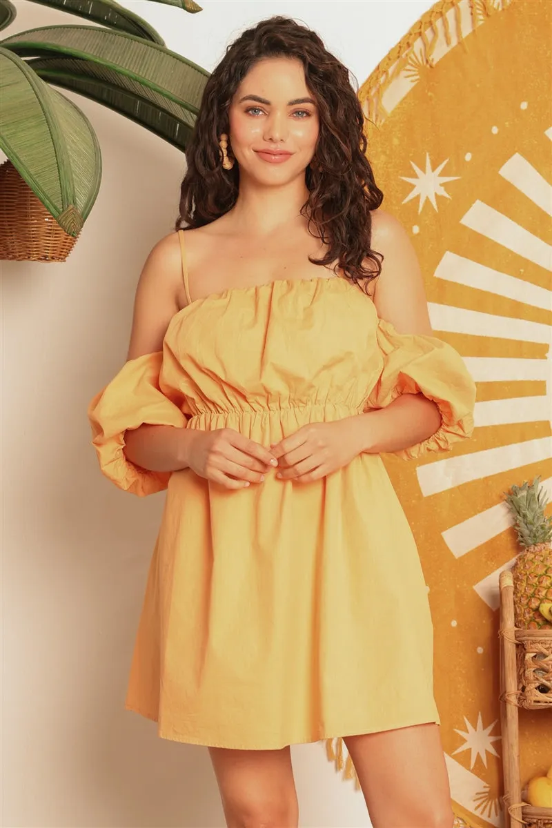 Cold Shoulder Dress