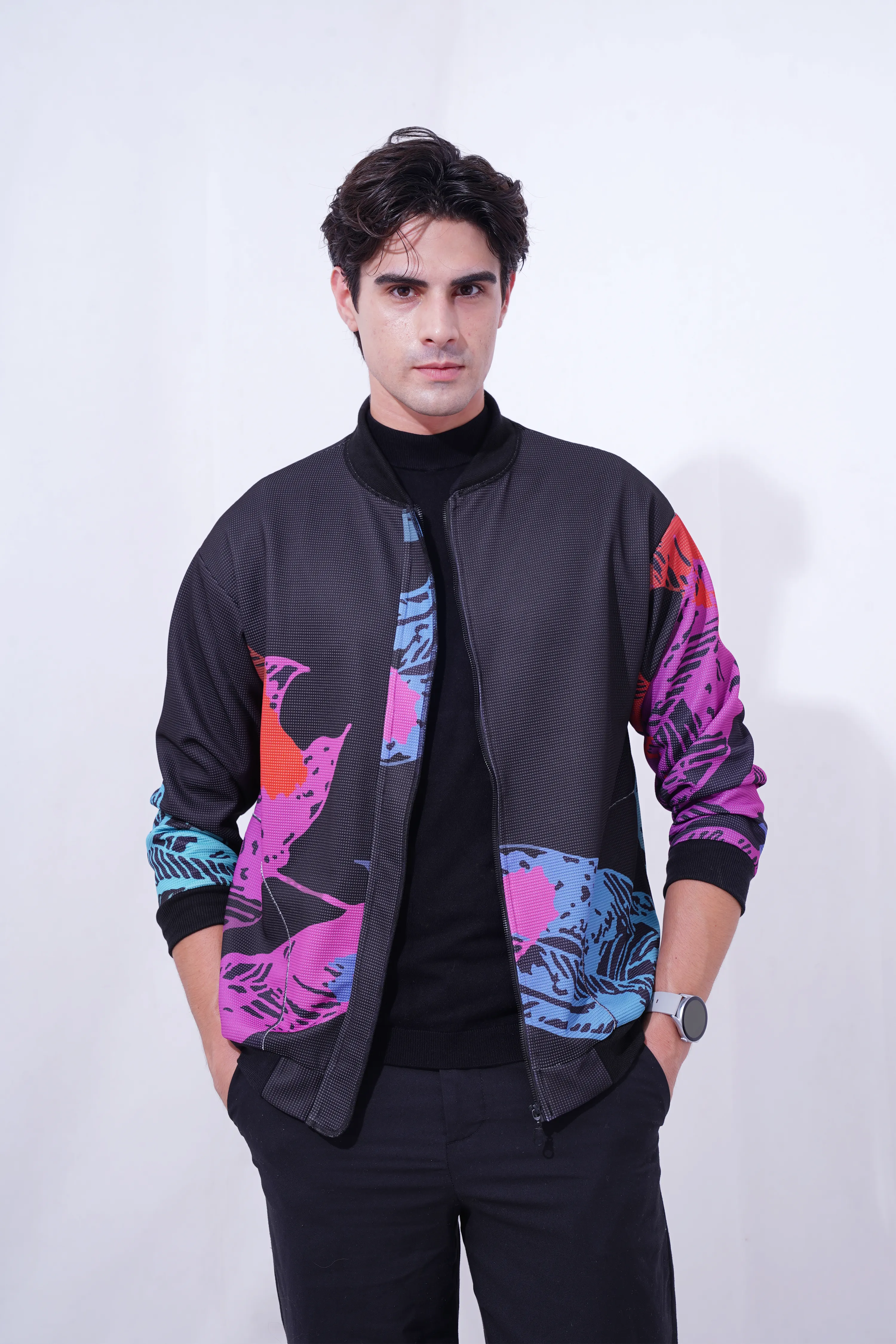 Color Fusion  Bomber Jacket - Unisex