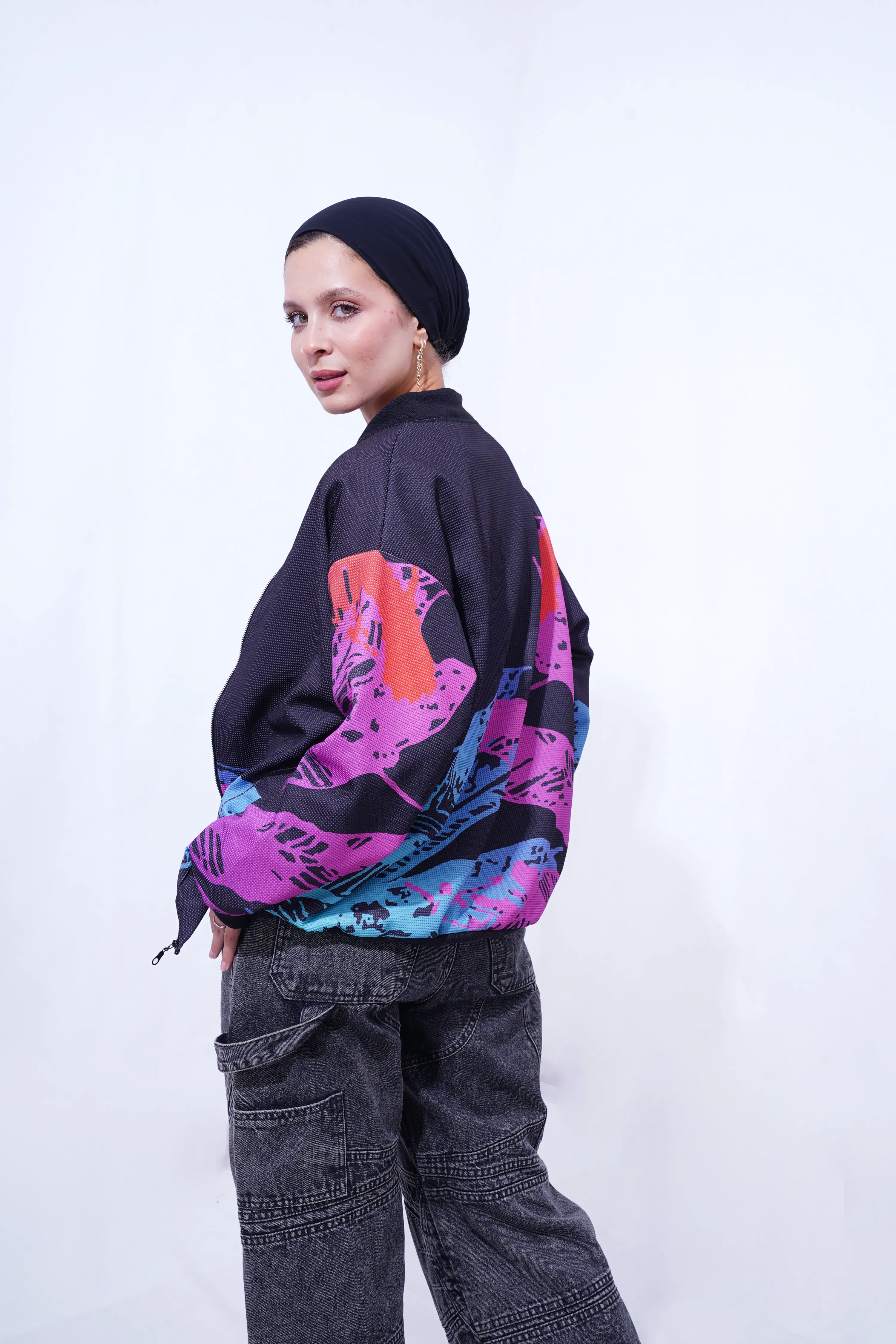 Color Fusion  Bomber Jacket - Unisex
