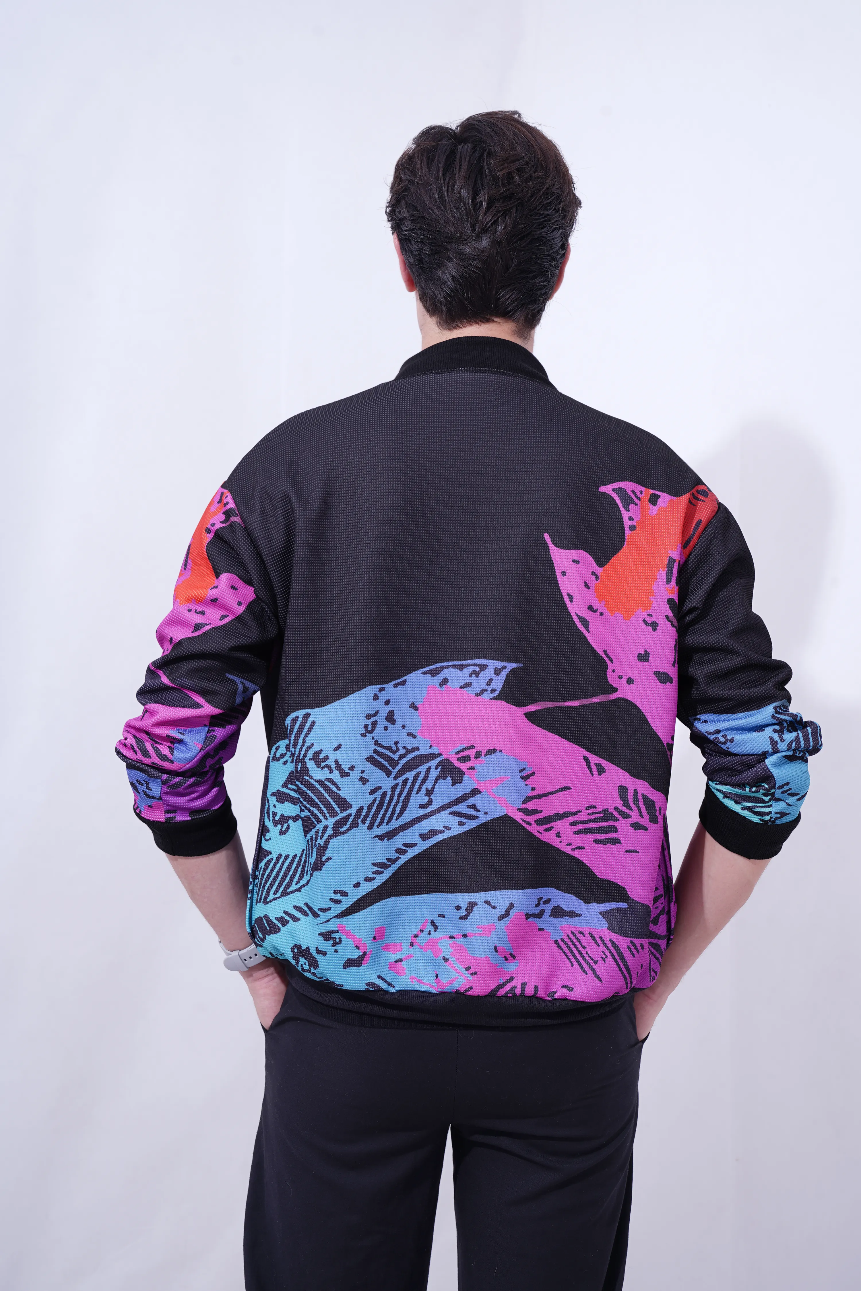 Color Fusion  Bomber Jacket - Unisex