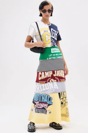 COOL GIRL ENERGY TSHIRT MAXI DRESS