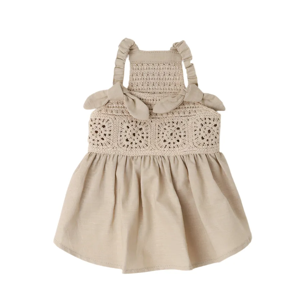 cool knit cami dress - beige
