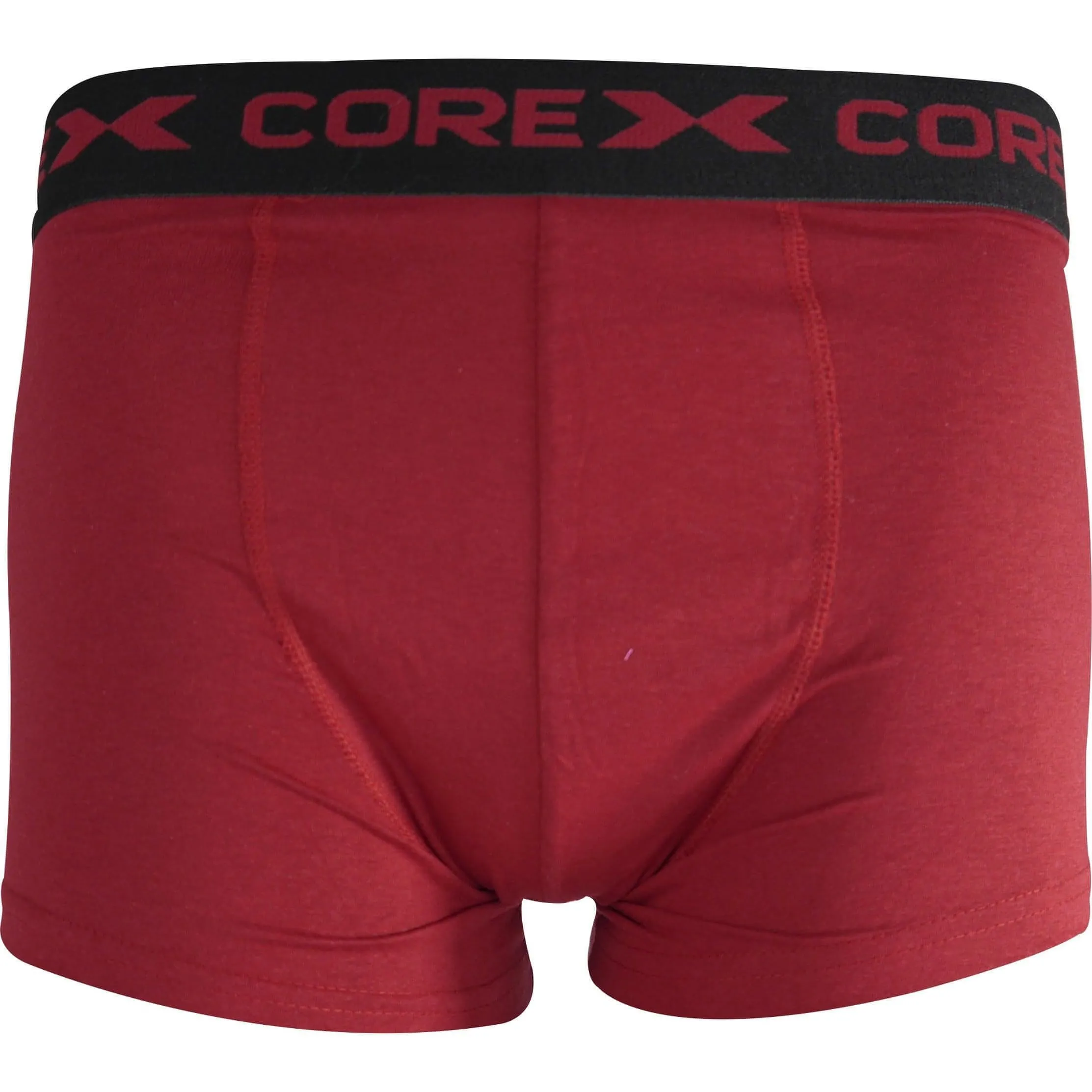 CoreX Fitness Classic (2 Pack) Mens Boxer Shorts - Black