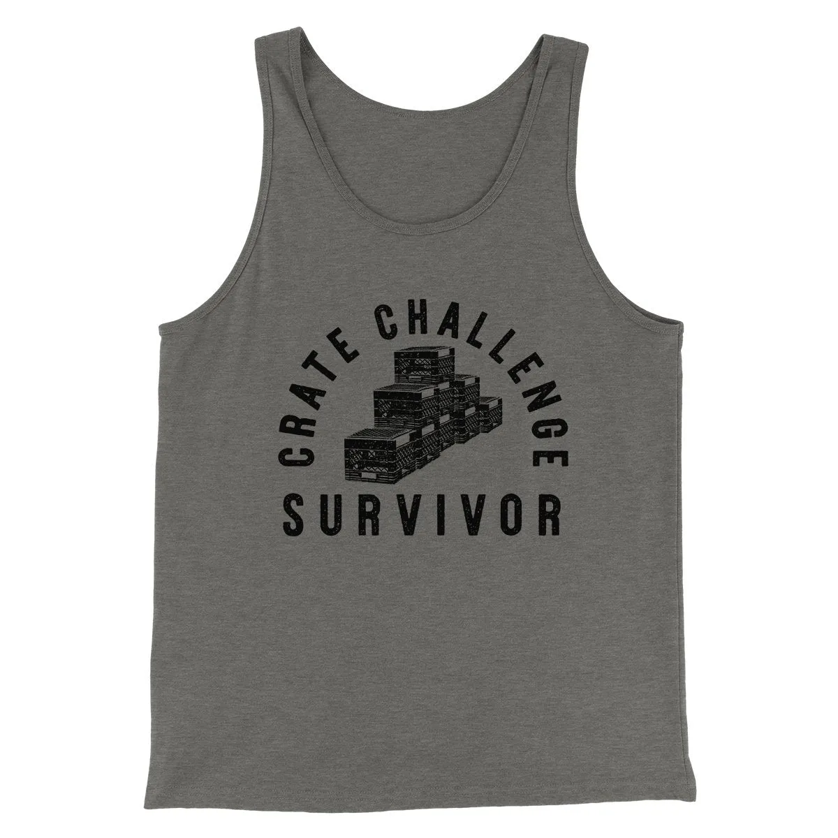 Crate Challenge Survivor 2021 Men/Unisex Tank