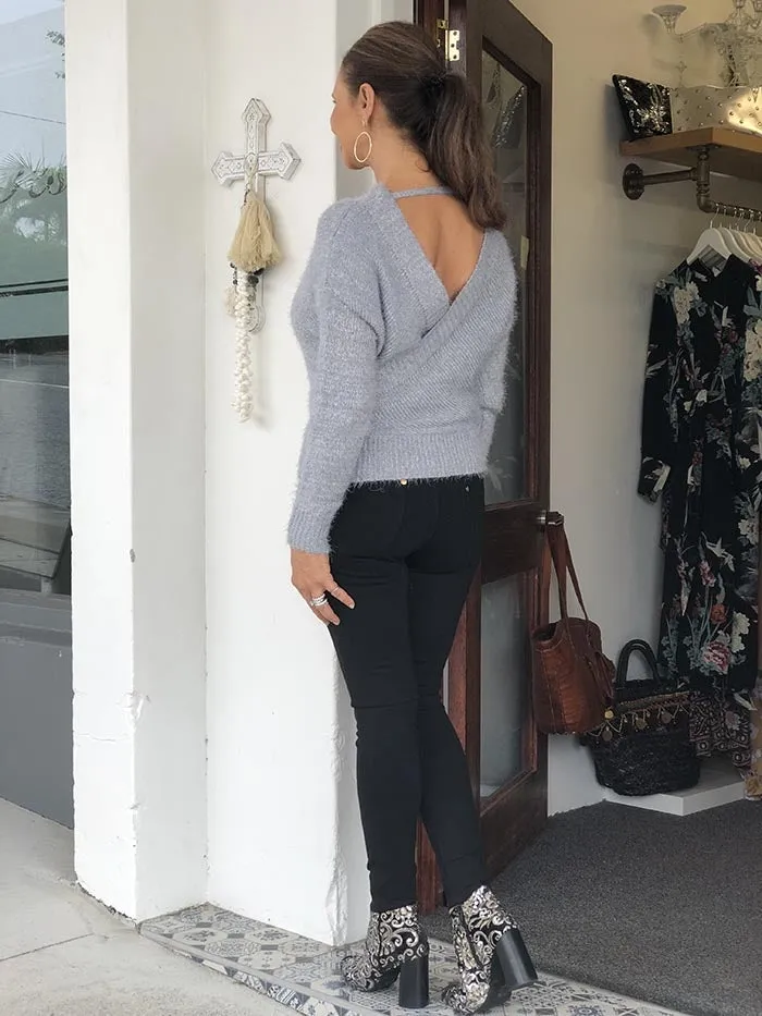 Crossover Knit Grey