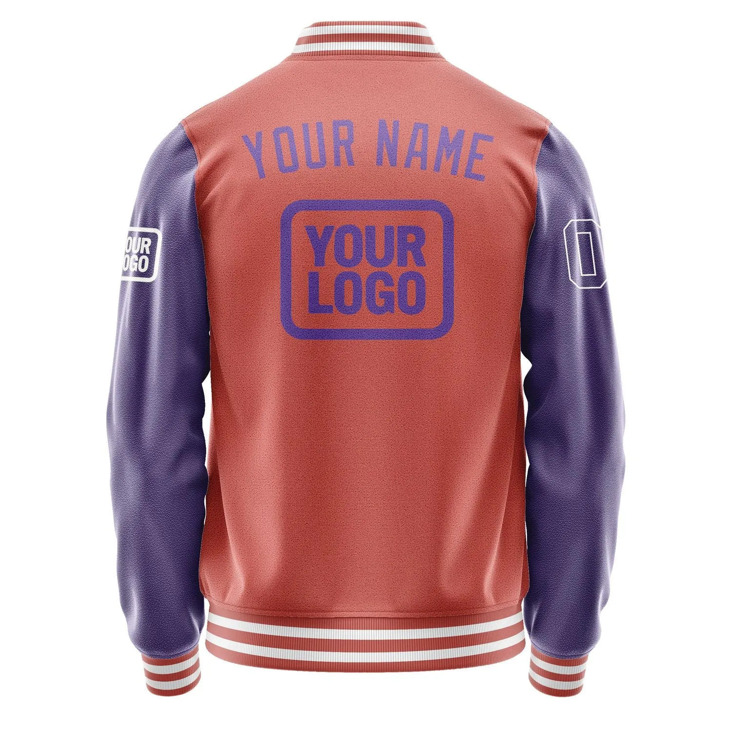Custom Copper Rose Light Purple Jacket