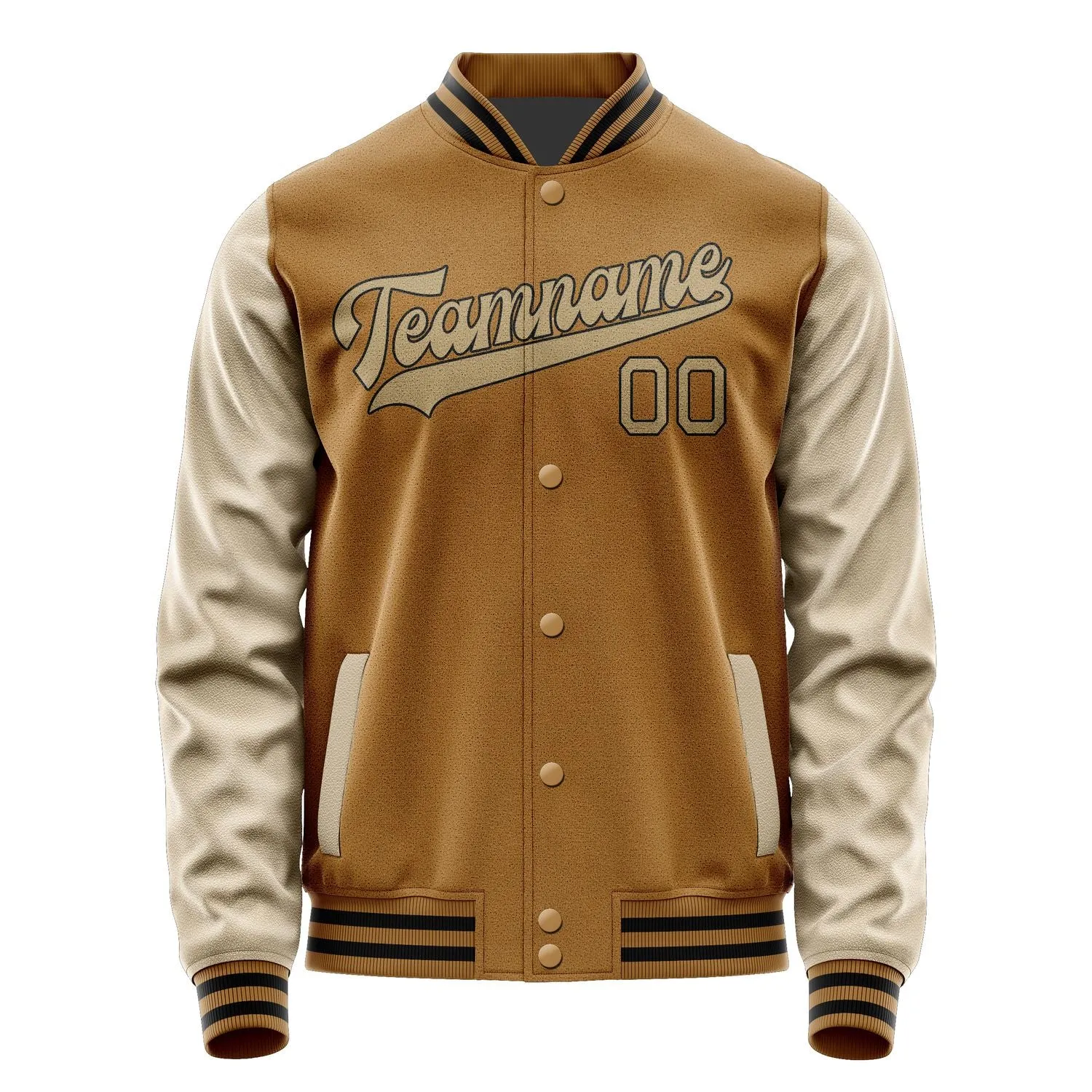 Custom Khaki Light Khaki Jacket