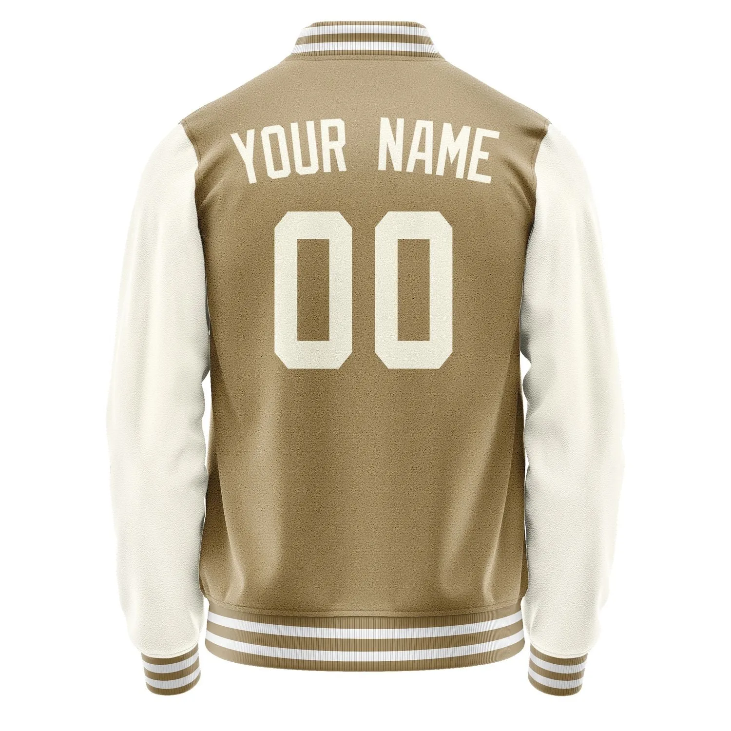 Custom Light Khaki Cream Jacket