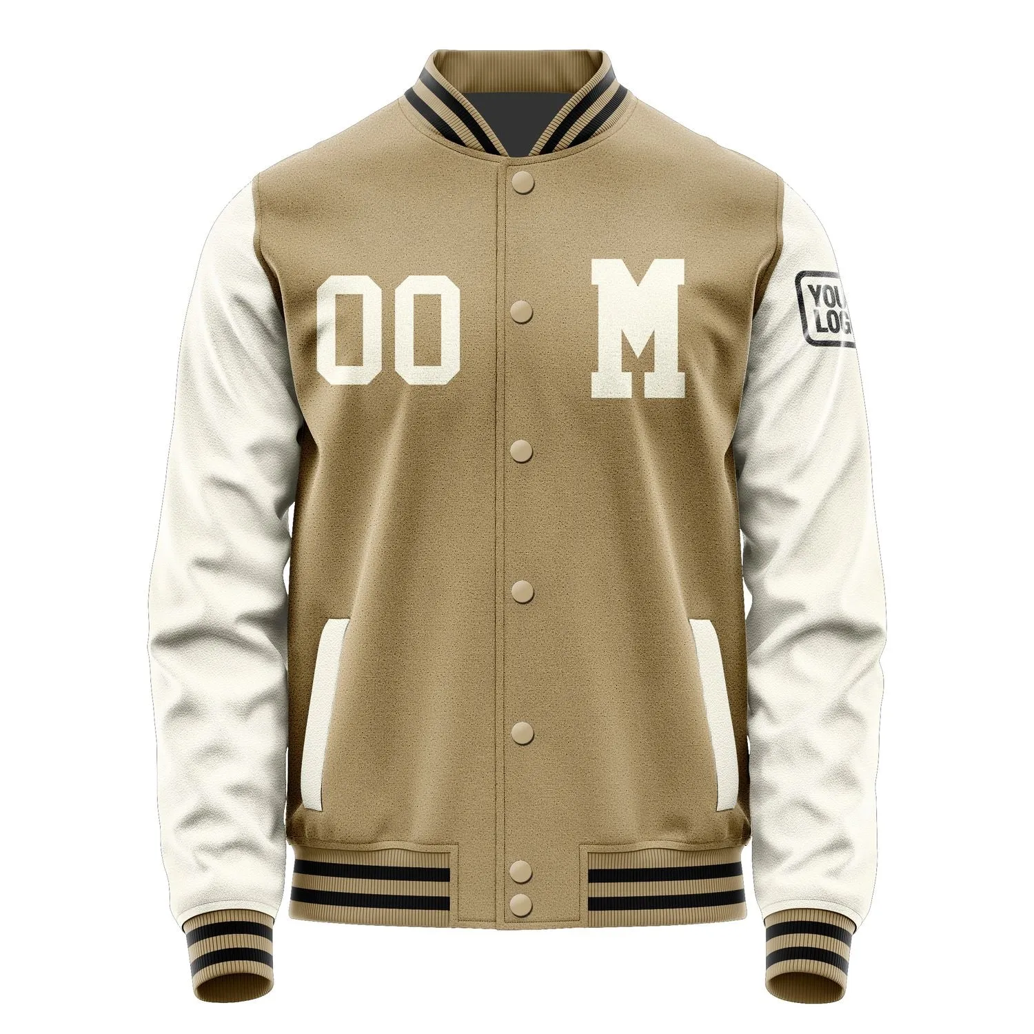 Custom Light Khaki Cream Jacket