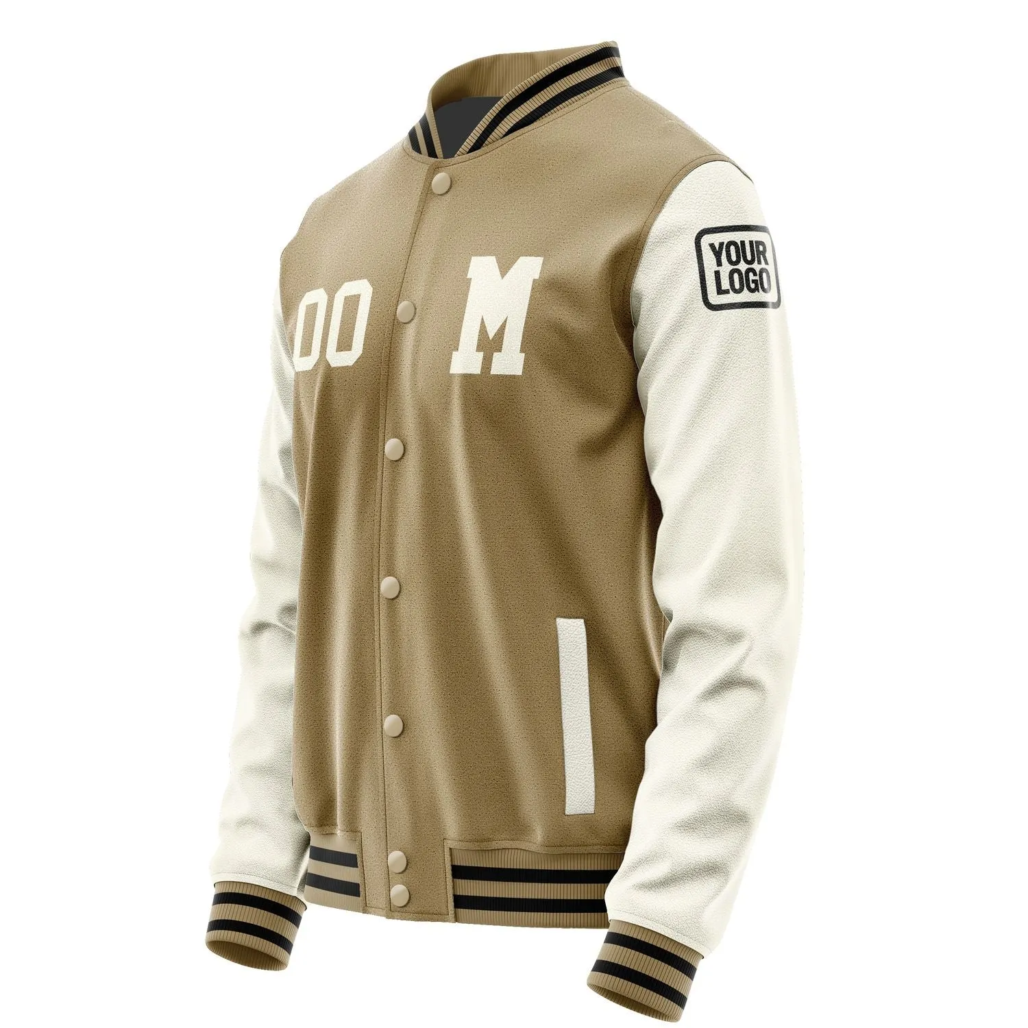 Custom Light Khaki Cream Jacket