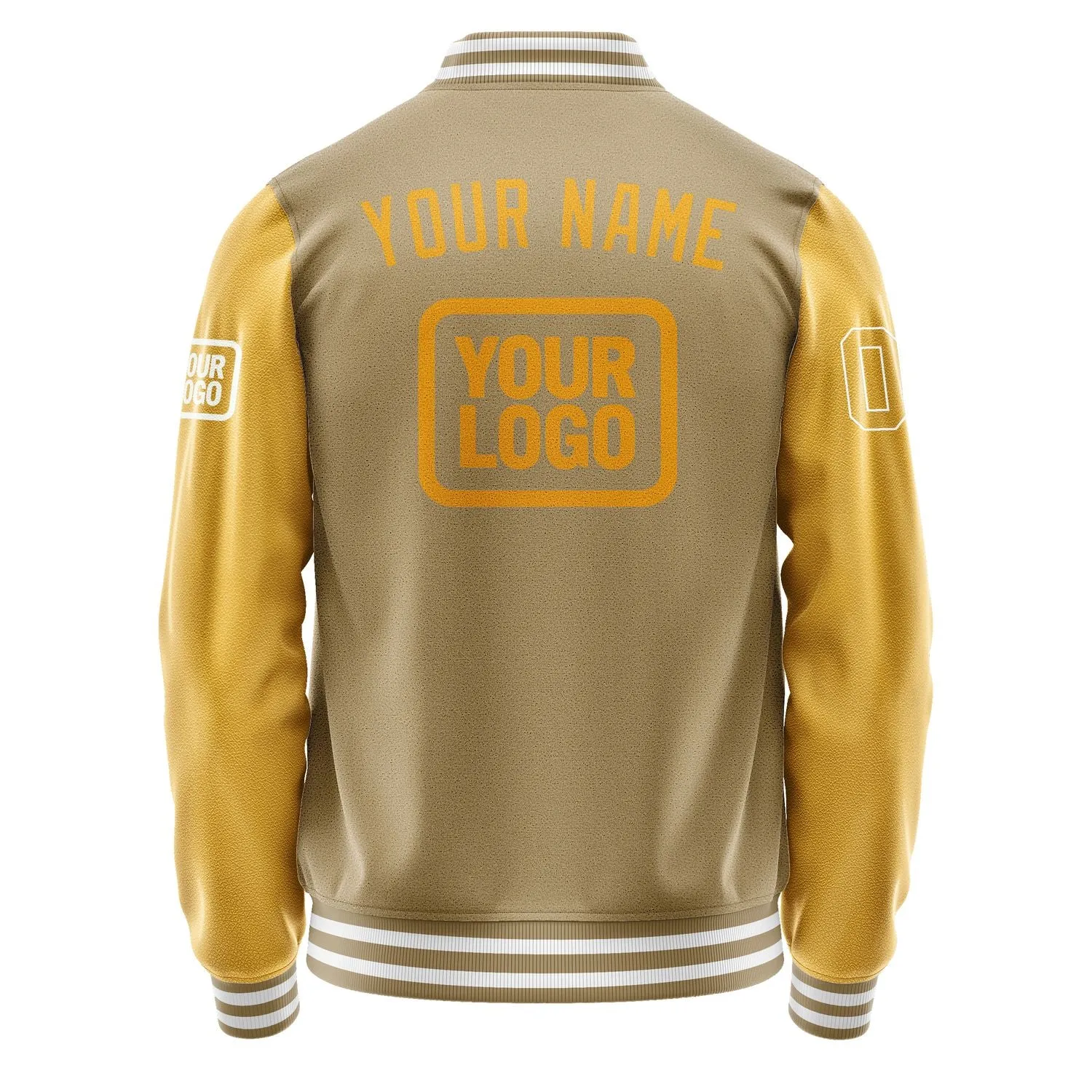 Custom Light Khaki Yellow Jacket