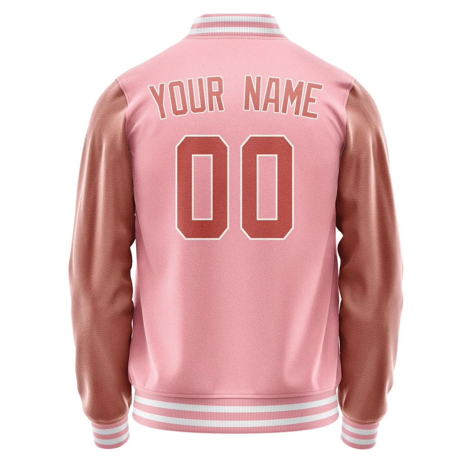 Custom Light Pink Copper Rose Jacket